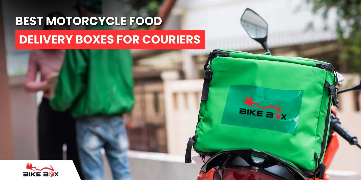 Motorcycle food delivery box