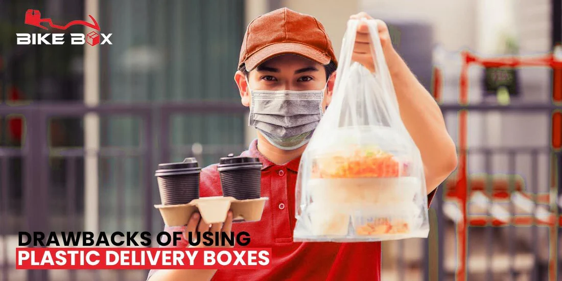 Plastic delivery box drawbacks