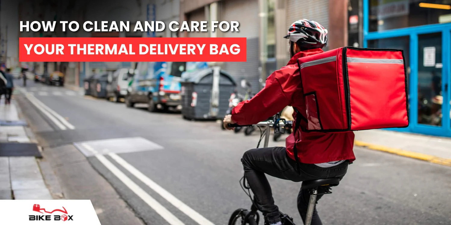 Clean thermal delivery bag