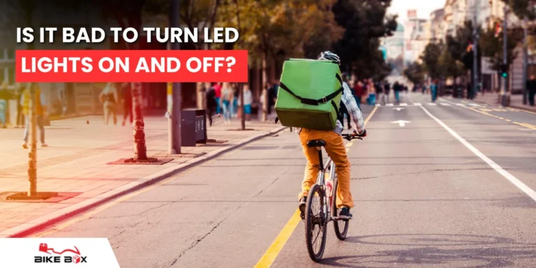 LED lights on/off effect